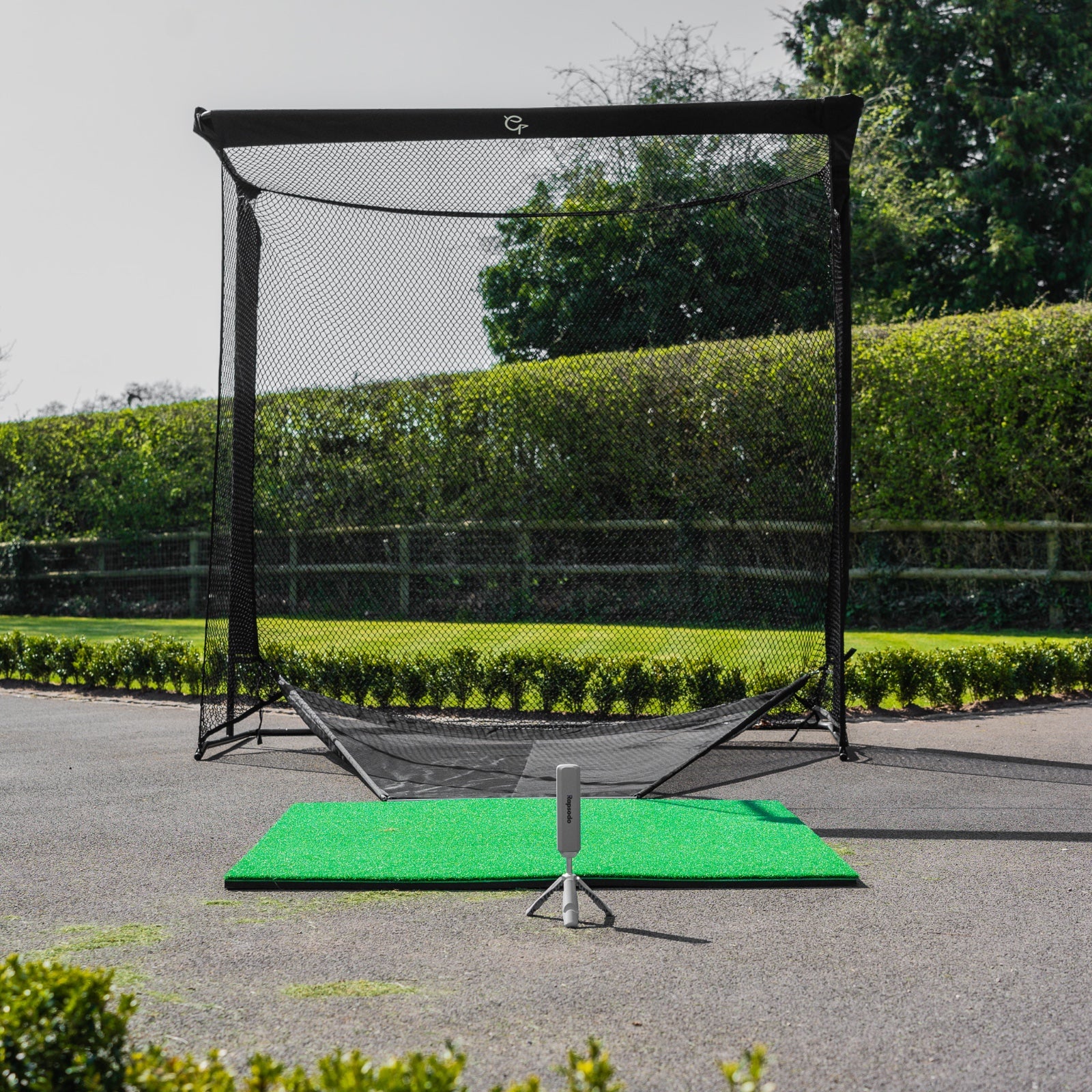 Golfnet Square Eazy Return Net Golf Practice Net Bundle