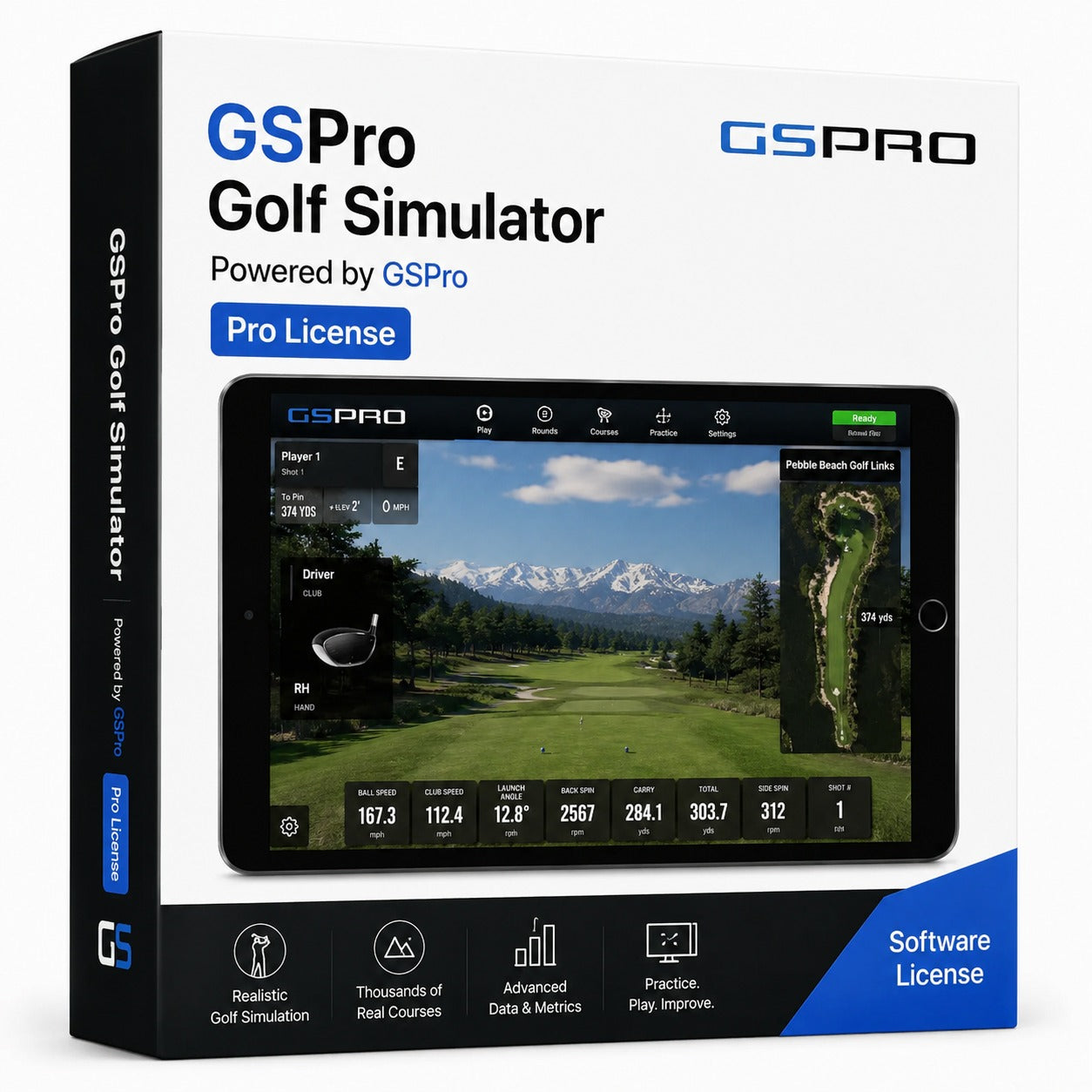 Gspro Software GSPro Course Software (1 Year Membership)